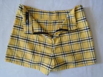 svecane pantalone i tunike: M (EU 38), bоја - Žuta, Karirani — 4