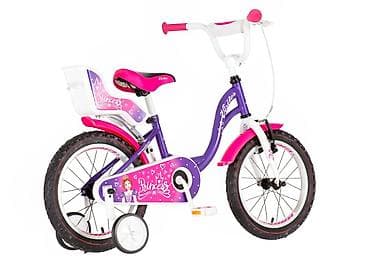 Dečiji bicikli: Bicikl kids Visitor Princess 16" 9" V-brake + kontra, 105–125 cm — 2