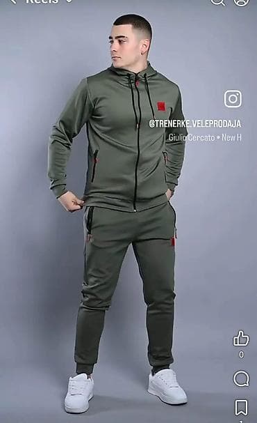 versace odelo: Komplet, Boss, bоја - Crna, Pamuk — 6