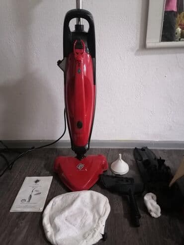 Paročistač 3 u 1 – crveni Opis: - Višenamenski paročistač sa