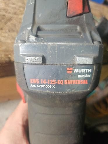 polovan hilti alat: Würth ugaona brusilica EWS 14-125-EQ Universal (Art. 5707 005 — 6