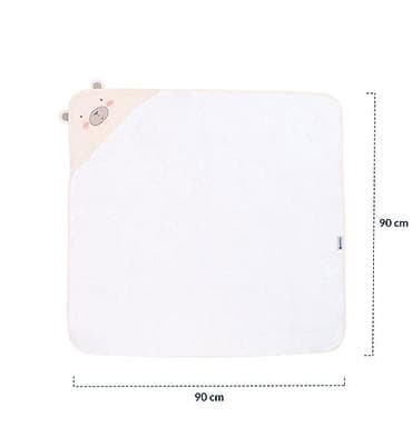 crno beli deda mraz: KikkaBoo Peškir sa kapuljačom 90x90 cm – My Teddy Šifra proizvoda — 5