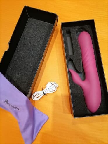 silikonski dildo: Silikonski vibrator za dame nov sa više svojih opcija. Veliki — 3