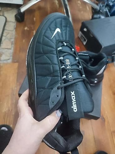 carl patike: Patike – crne, sportsko-lifestyle - Model inspirisan Air Max 720 — 2