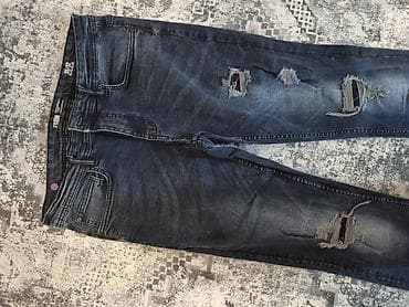 kosulje sa cirkonima: Farmerke, bоја - Tamnoplava — 4