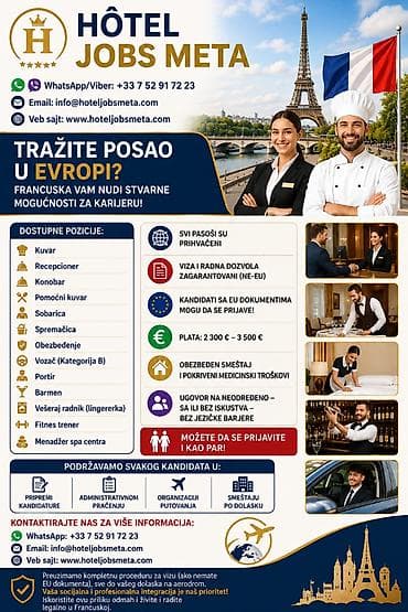 dodatni posao od kuce za zene: Hostese, recepcionari — 1