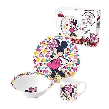 set posuđa za indukciju: Keramički set za užinu Minnie Mouse – 3 dela Opis: - Licencirani — 1