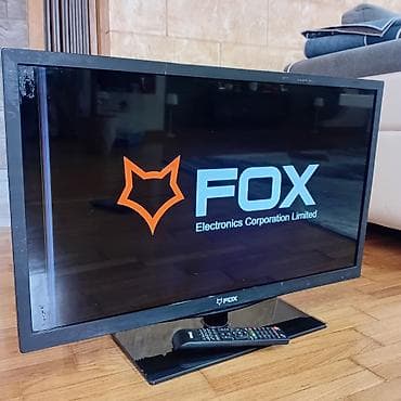 drobilica za led: FOX LED TV sa daljinskim upravljačem ima crtu na ekranu na levoj — 2