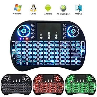 mini pojacala za gitaru: Bežična qwerty tastatura sa touch-padom.   Napaja se punjivom — 1
