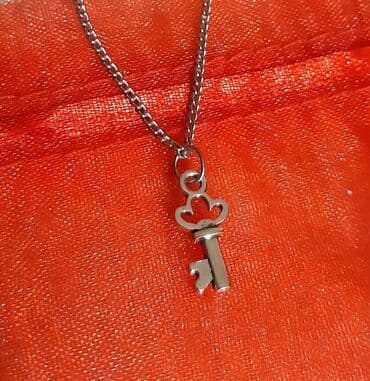 adidas samba srebrne: Pendant necklace, Material: Stainless steel — 21