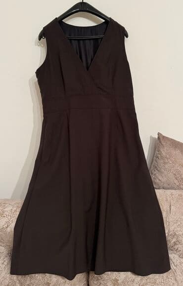 9Fashion Woman XL (EU 42), color - Brown, Evening, With the straps