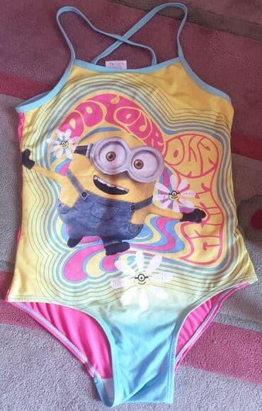 sportski top za devojcice: MINIONS kupaći kostim dečiji, za devojčice, iz jednog dela. Piše 14 — 1