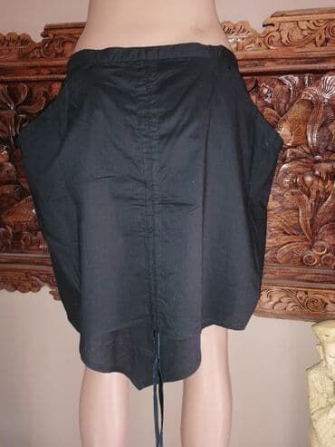 pantalone bez kaisa: M (EU 38), Mini, color - Black — 3