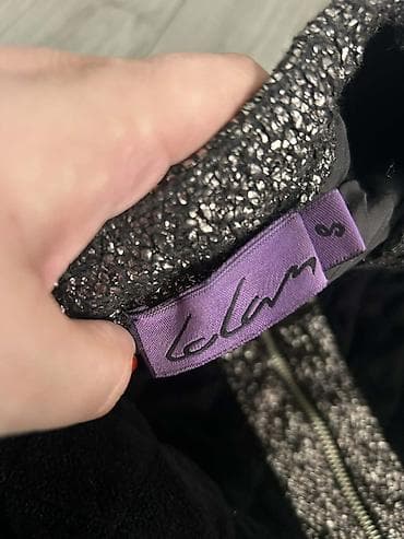 pliš plisane haljine: Ženska bomber jakna Le Lam (veličina S) - Materijal: meki baršunasti — 2