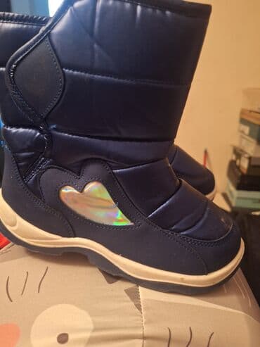 michael kors obuća: Dečije zimske čizme – tamnoplave - Model: visoke, tople zimske čizme — 2