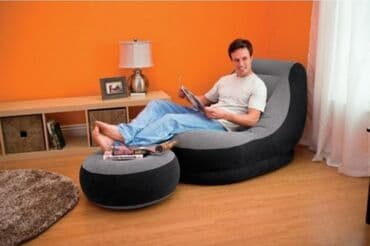 Armchairs: Intex Fotelja sa tabureom na naduvavanje Nameštaj na naduvavanje — 12