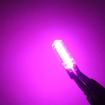 auto delovi raska: Led sijalica T10 SMD Plava, Zelena Roza Silikonska. 12v Sve sto — 3