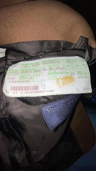 bluza od viskoze: Kostim Burberry, bоја - Braon — 3