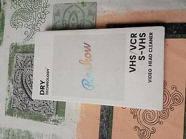presa za krofnice: Reshow VHS/VCR S-VHS Video Head Cleaner – suvi čistač glava za video — 1