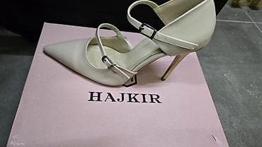 mekane papuce: Ženske salonke HAJKIR sa visokom štiklom - Model: elegantne salonke — 5