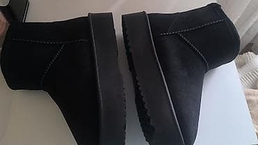 cerda gumene cizme: Uggs 39, color - Black — 4