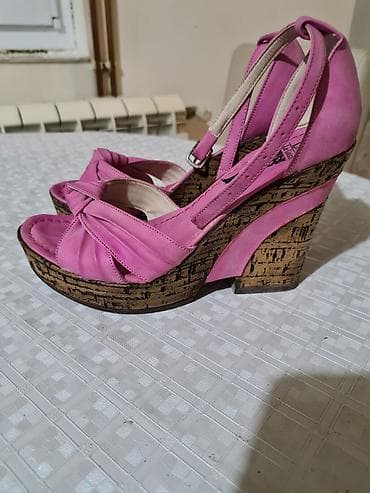 Oksfordice: Ženske sandale na punu petu – Le Guzzi (LG) - Model: sandale s — 1