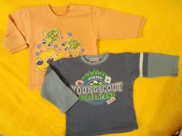 jakna za bebe devojcice: Round neck, Long sleeve, 80 — 1