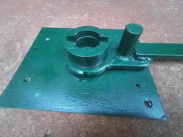 uradi sam batajnica: Alat za savijanje armature, osnovna ploča debljine 6 mm x 300 x 250 — 2
