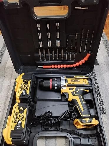 dewalt 88v: Bežična bušilica/odvijač u koferu – komplet set pribora - Brend — 1