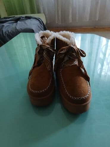 kisni mantili zenski: XL, Lan, Jednobojni, bоја - Braon — 1