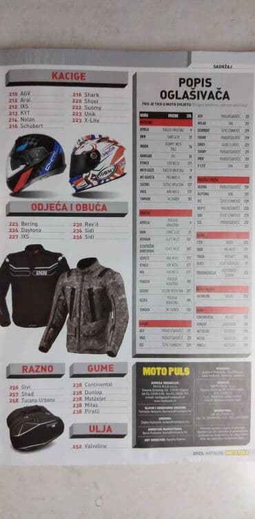 magnum pi sa prevodom: Katalog: motorcikala 2021. 260 str. sa osnovnim teh. podacima — 3