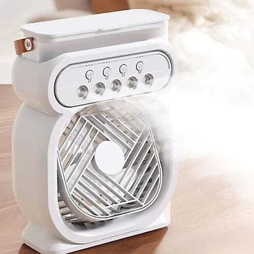prodajem xiaomi: Prenosivi stoni ventilator sa vodenom maglom (3-u-1 rashlađivač — 2
