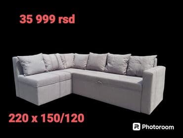 nameštaj mišo: ⭐⭐⭐akcija,akcija⭐⭐⭐ ⭐ug loft ⭐-30 % ⭐220 x 150/120 ⭐razvlaci se u — 1