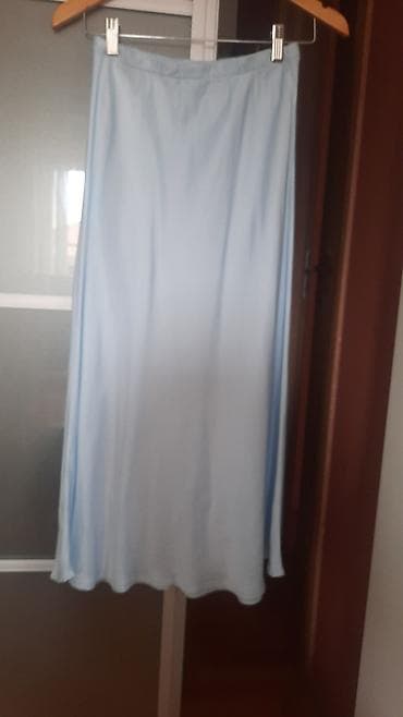 crvena satenska kosulja: S (EU 36), Maksi, bоја - Svetloplava — 6