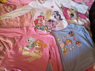 srebrne narukvice za devojcice: Bundle: T-shirts, For girls, age: 5-6 years — 1
