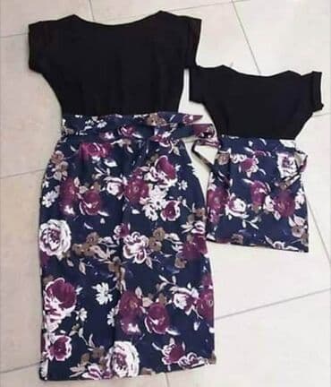 haljina 10: Haljine za mame i devojcice - rade se u velicinama od 1 do 12, i za — 15