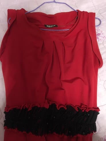 dugacke haljine svecane: 7Arrows M (EU 38), L (EU 40), color - Red, Cocktail, Other sleeves — 4