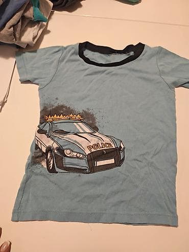 T-shirts: Komplet dečije garderobe (dečak), razni komadi sa motivima — 7