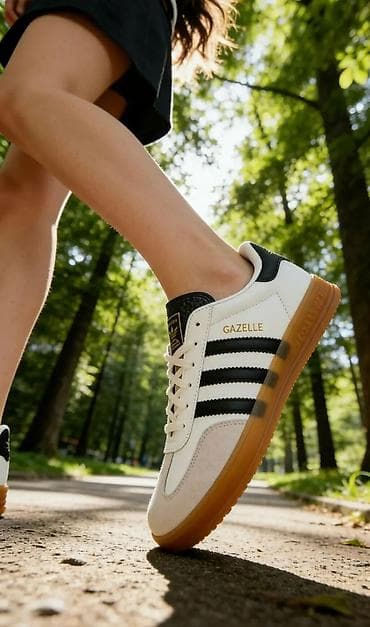 narandžaste patike: Adidas Gazelle – uniseks lifestyle patike - Ikonični retro dizajn sa — 2