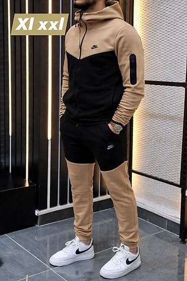 nike windrunner jakna: Muška trenerka (jakna sa kapuljačom + donji deo), sportski kroj — 3