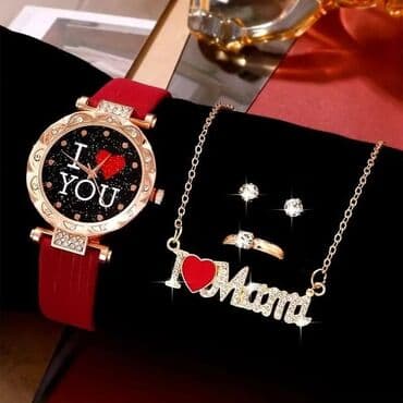 win win satic smartic: Set: Earrings, Bracelet, Necklace, Material: Stainless steel — 15