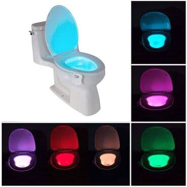 povezivanje reflektora sa senzorom: Lampa za WC šolju Cena 950 dinara+Ptt Da li se i Vi noću razbudite od — 1