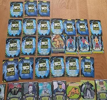 kape za devojcice: Ben 10 alien force karte original dobijene uz igracke. Cena za komad — 5