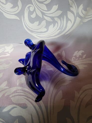 murano lusteri: Murano figura,pepeljara labud duvano staklo 70te. Figura,pepeljara — 11