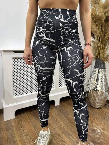 helanke od mokre likre: Ful Mokra Likra Helanke Digitalna Stampa 1900 Din S M L XL — 3