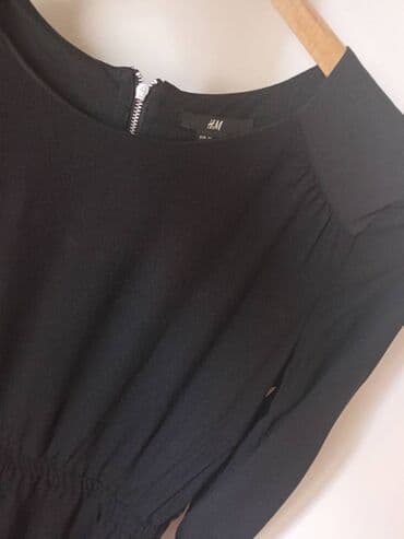 haljine c a: H&M XS (EU 34), bоја - Crna, Dugih rukava — 1