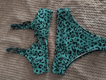 jednodelni kupaci za punije: M (EU 38), Animal, color - Turquoise — 1