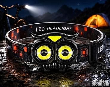 pariska noc simpo: LED čeona lampa u obliku sove - Atraktivna i praktična LED lampa — 1