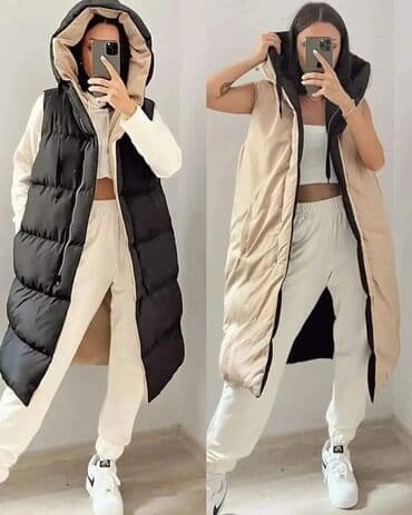 prsluk sa krznom: Prsluk sa dva lica ponovo dostupan
Veličine: S,M,L,XL 3300 — 1