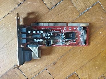 tv i video: Retro stara graficka ISA slot za vintage kompjuter racunar.Nepoznato — 6